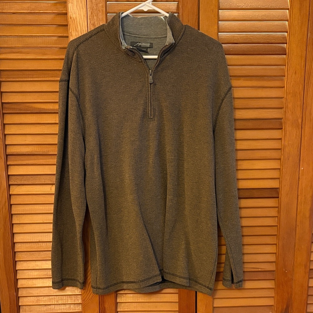Men's Quarter Zip Sweater - Metbod